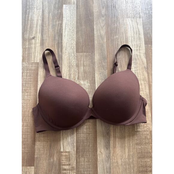 Women's Skims Fits Everybody Push Up Bra size 38D in Cocoa - Picture 2 of 5